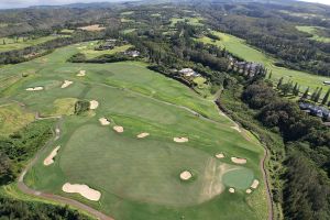 Kapalua (Plantation) 12th 13th 10th Aerial